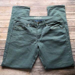 Men’s Carbon colored skinny jeans